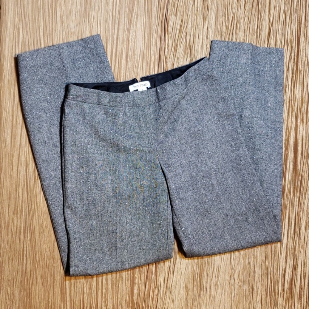 White House BM.  Wool blend dress pants SIZE 6